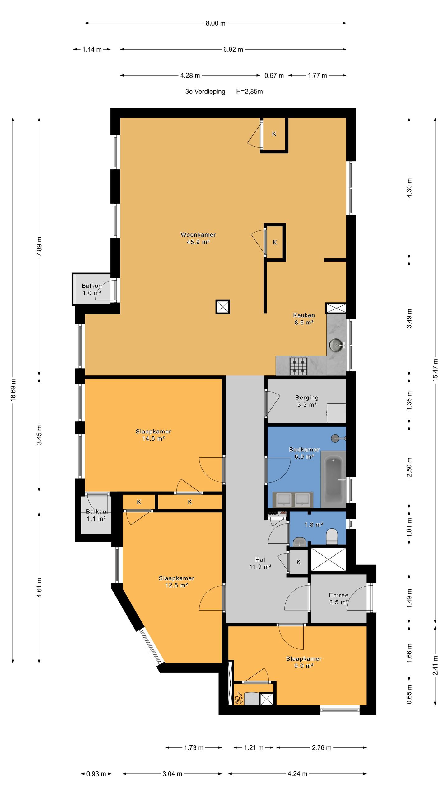 Foto 49 van Reinkenstraat 2-D