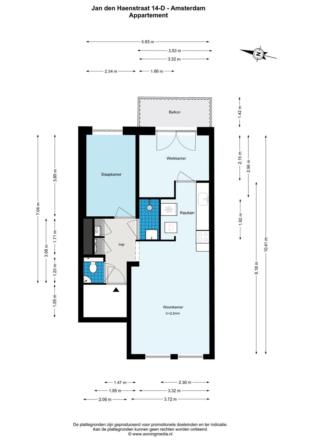 Foto 31 van Jan den Haenstraat 14-D