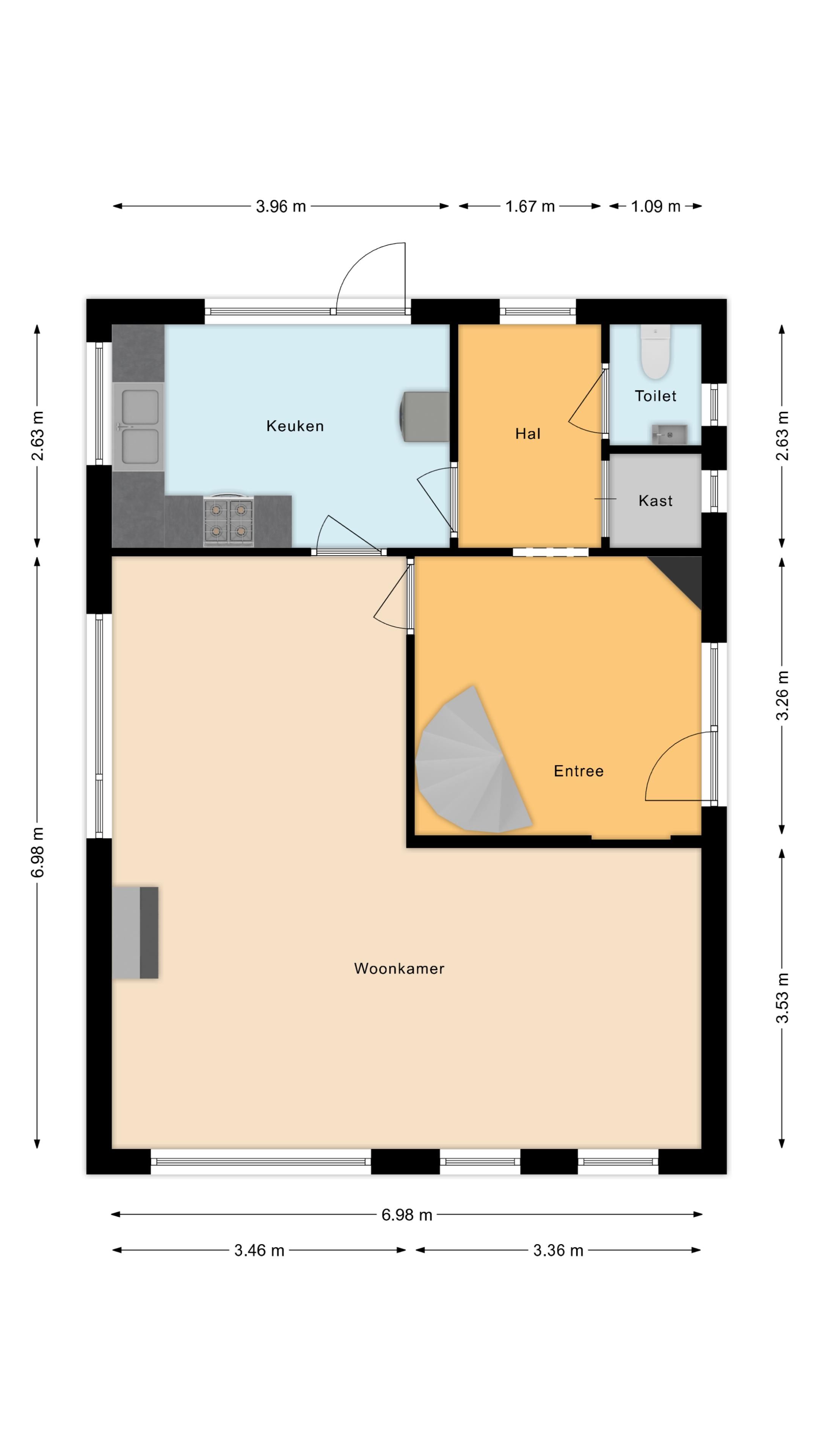 Foto 45 van Kalverstraat 17