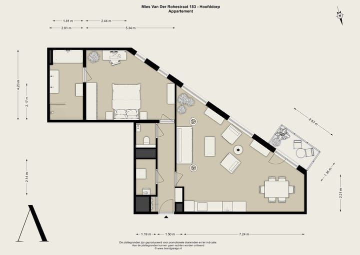 Foto 34 van Mies van der Rohestraat 183
