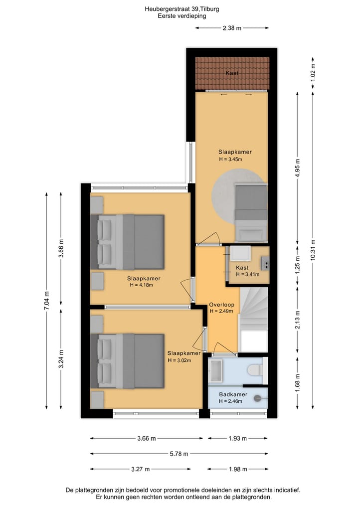 Foto 40 van Heubergerstraat 39