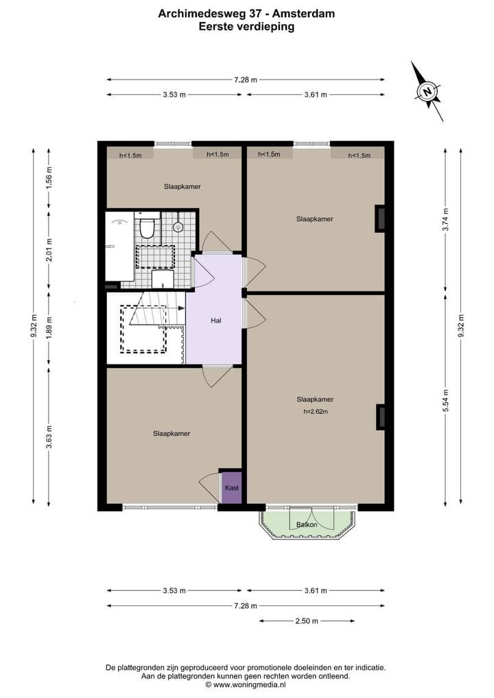 Foto 42 van Archimedesweg 37