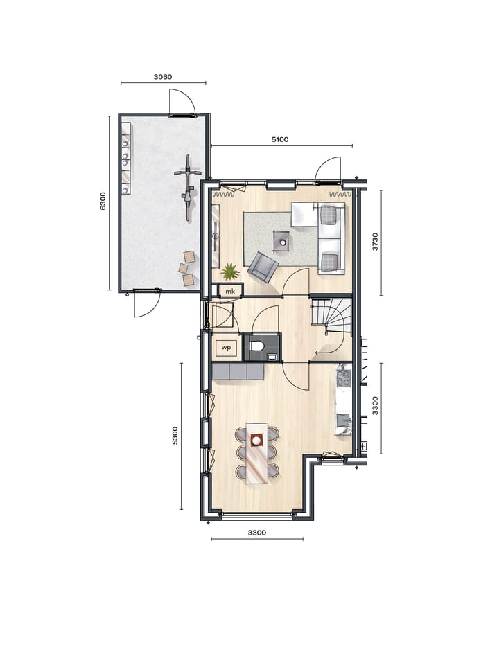 Photo 4 of Hoekwoningen (Bouwnr. 48)