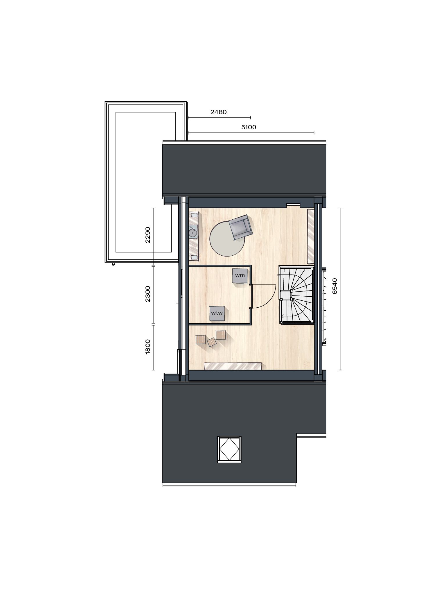 Foto 6 van Hoekwoningen (Bouwnr. 48)