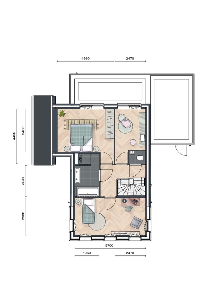 Photo 5 of Vrijstaande woning (Bouwnr. 54)