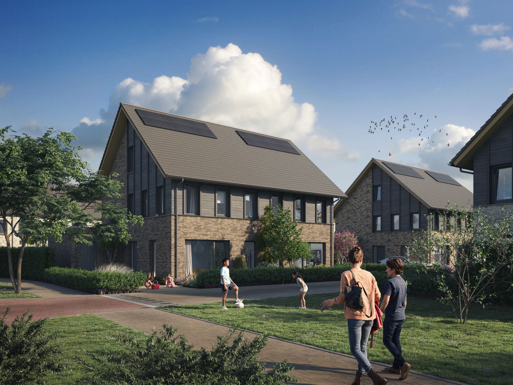 Twee-onder-een-kapwoningen (Bouwnr. 4)  false