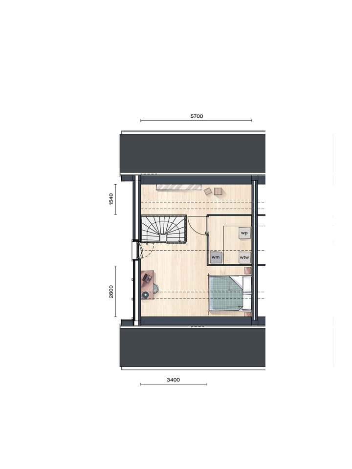 Photo 6 of Twee-onder-een-kapwoningen (Bouwnr. 4)