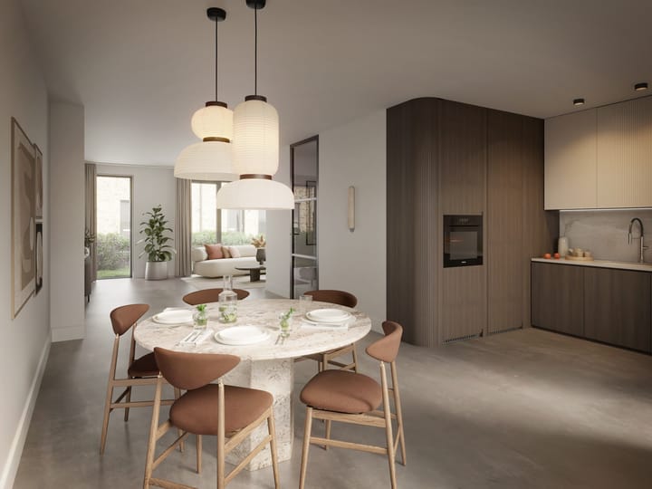 Foto 2 van Twee-onder-een-kapwoningen (Bouwnr. 5)