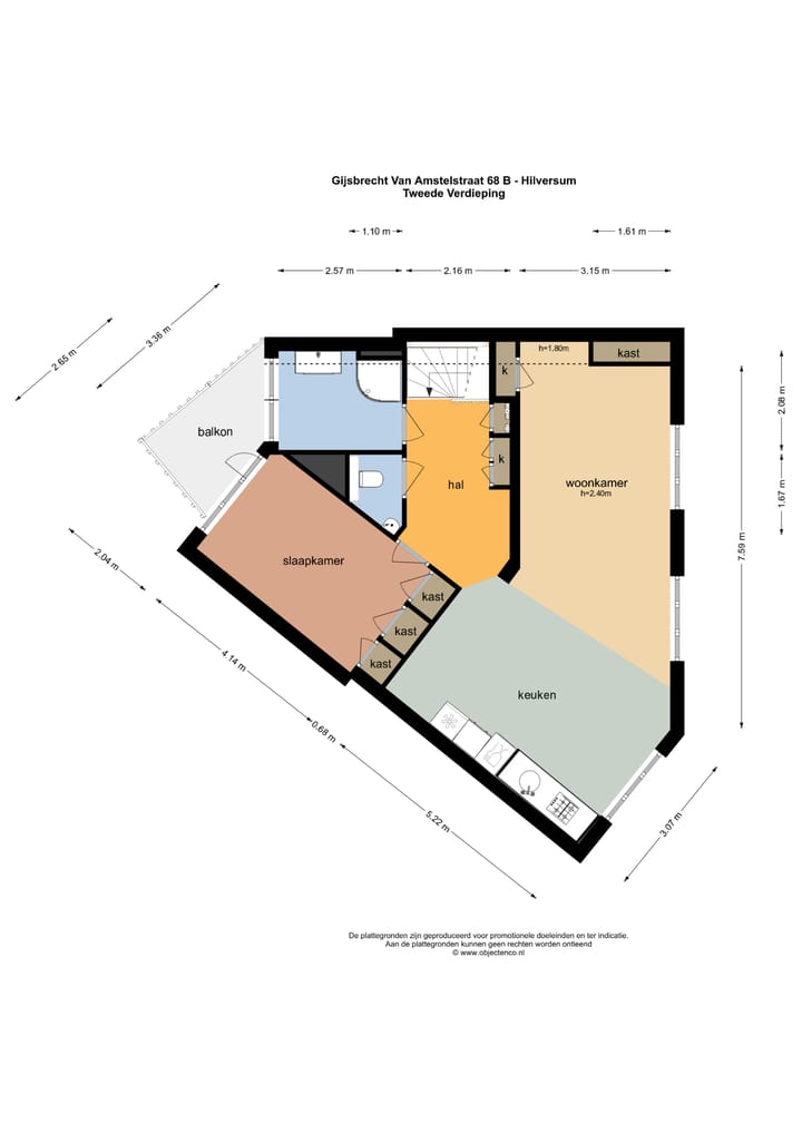 Foto 26 van Gijsbrecht van Amstelstraat 68-B