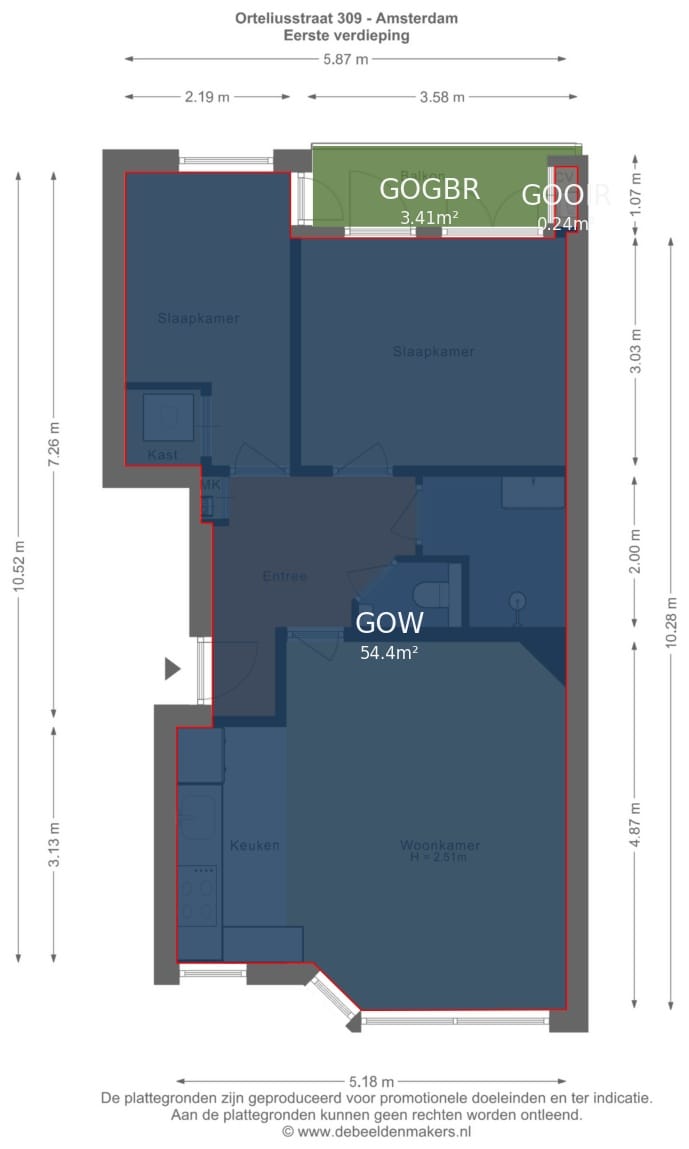 Foto 32 van Orteliusstraat 309-1