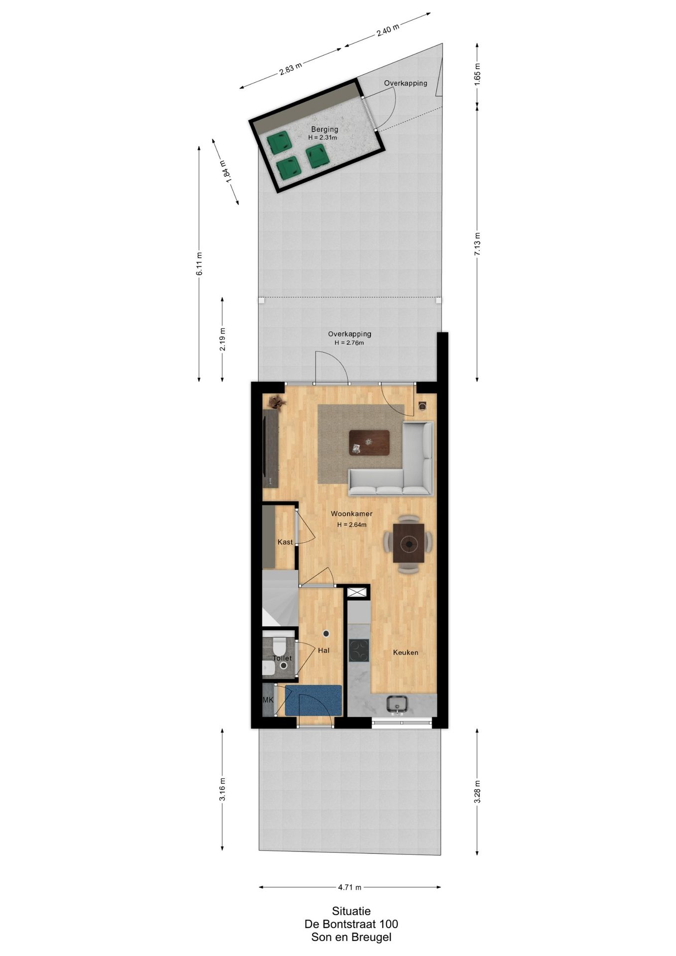 Foto 74 van de Bontstraat 100