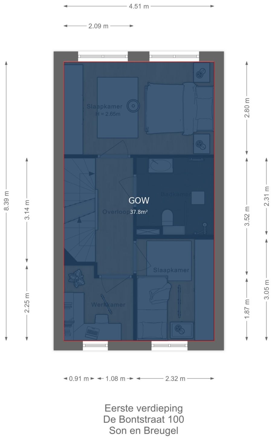 Foto 80 van de Bontstraat 100