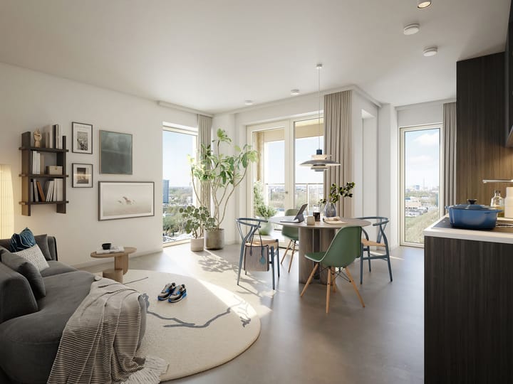 Foto van Appartement met Parkeerplaats Galerijflat