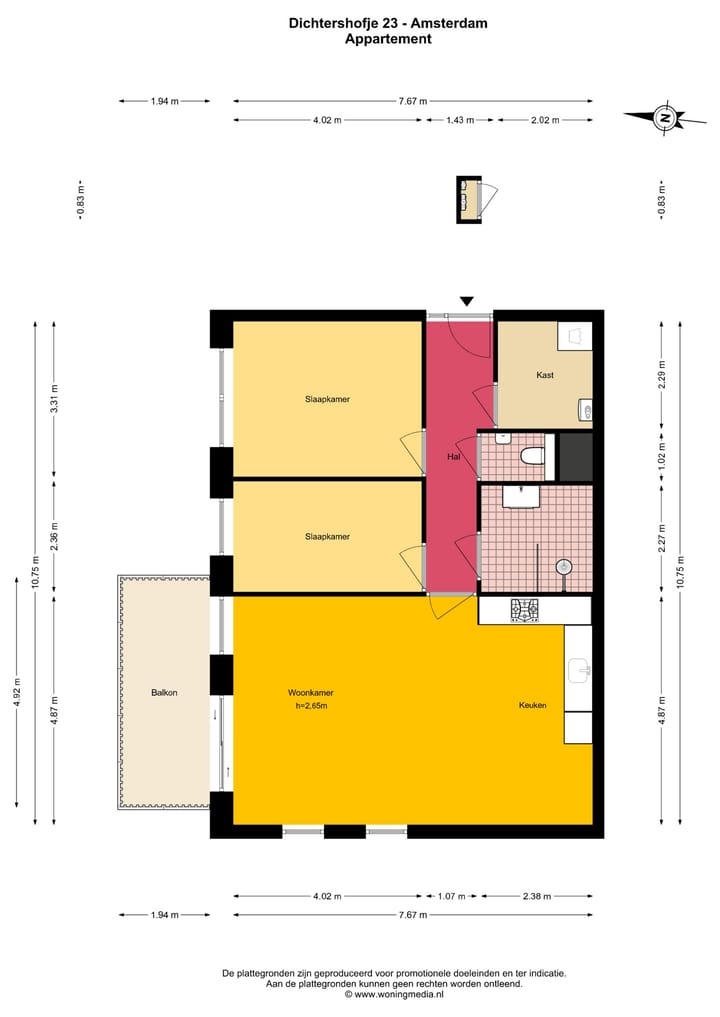 Foto 23 van Dichtershofje 23