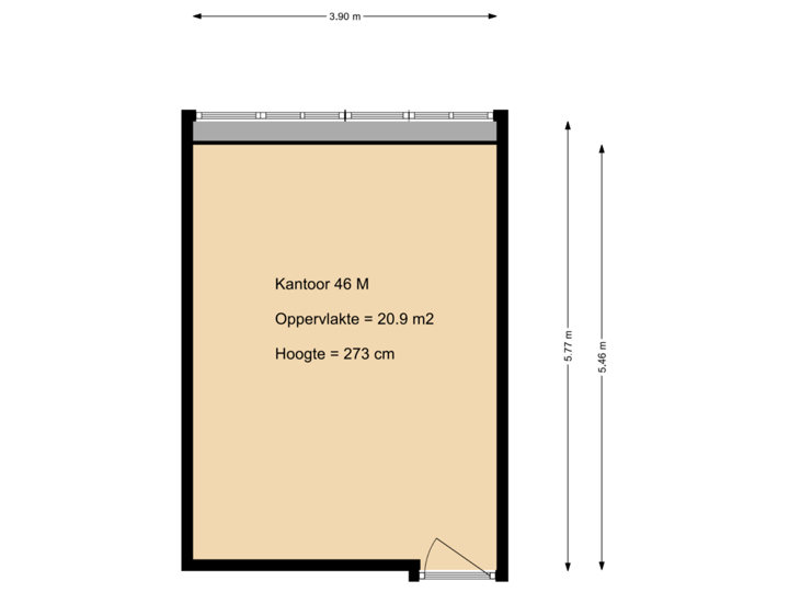 Kantoor 46 M