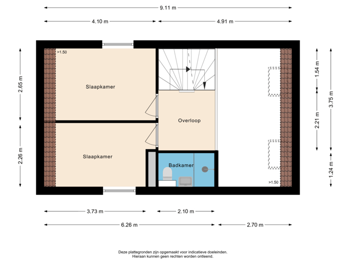 Eerste verdieping optie