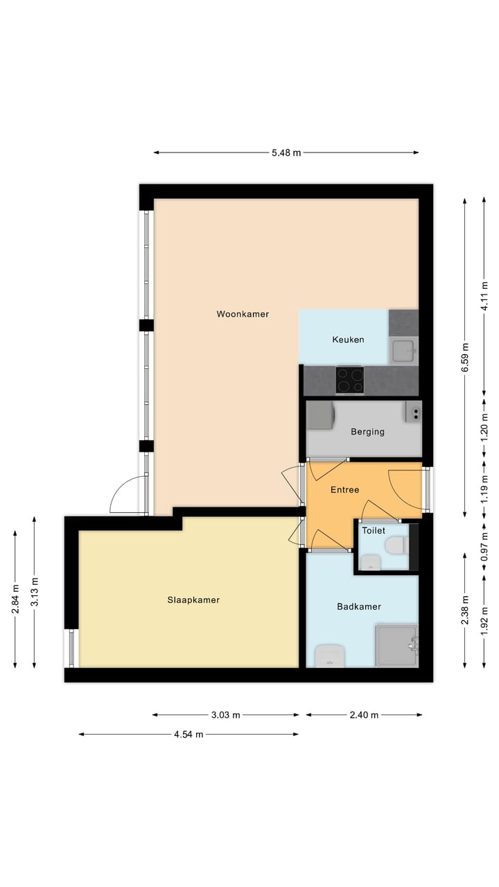 Foto 21 van Mendelssohnlaan 3-E