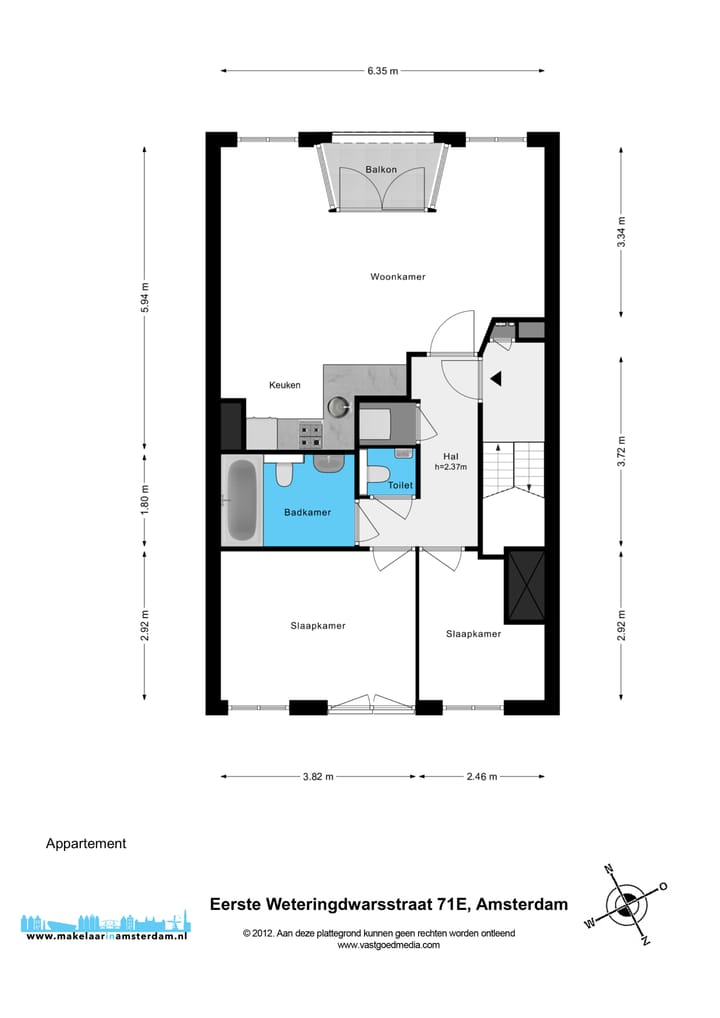 Foto 36 van Eerste Weteringdwarsstraat 71-E