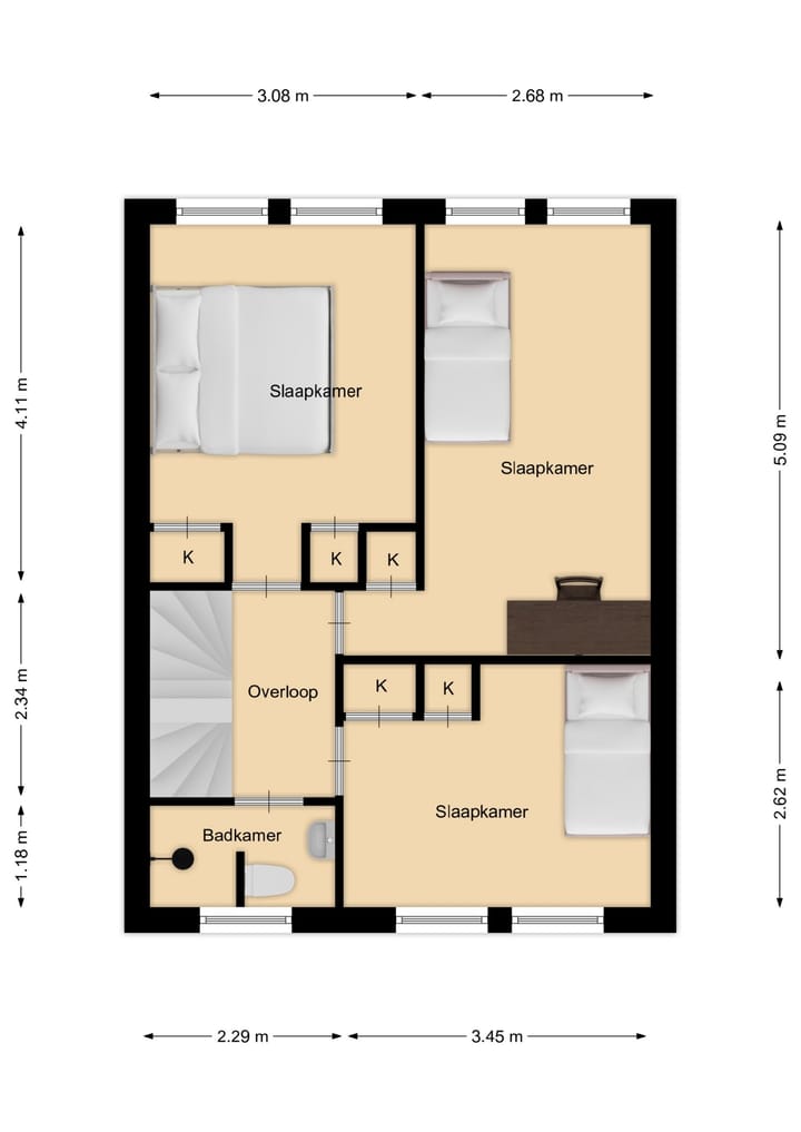 Foto 51 van President Kennedystraat 14