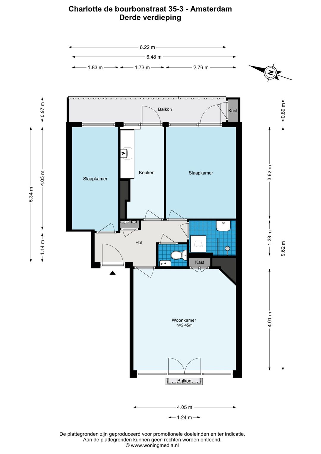 Foto 28 van Charlotte de Bourbonstraat 35-3