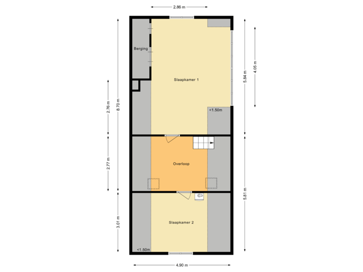 Bijgebouw Verdieping
