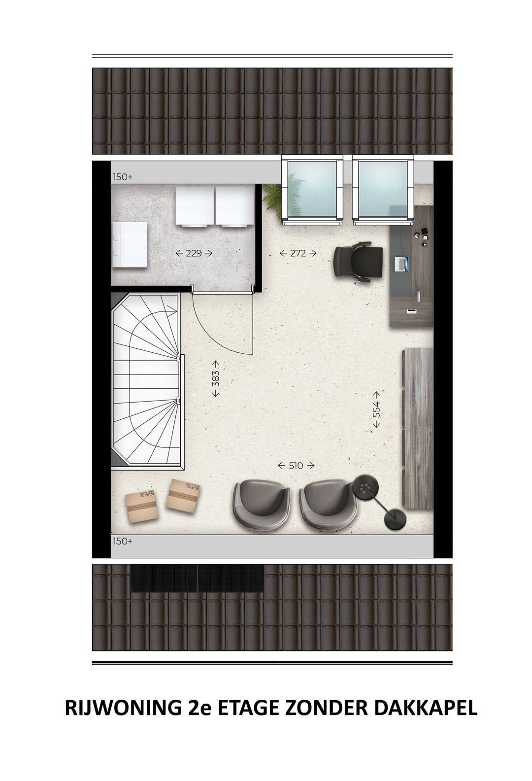 Foto 7 van Rijwoningen tussen (Bouwnr. R5)