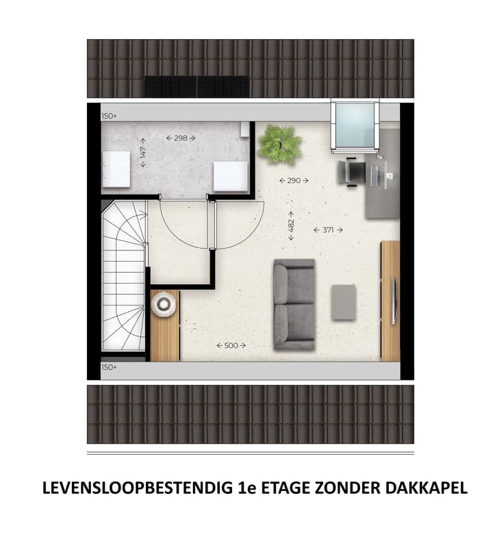 Foto 5 van Levensloopbestendig tussen (Bouwnr. LLB7)