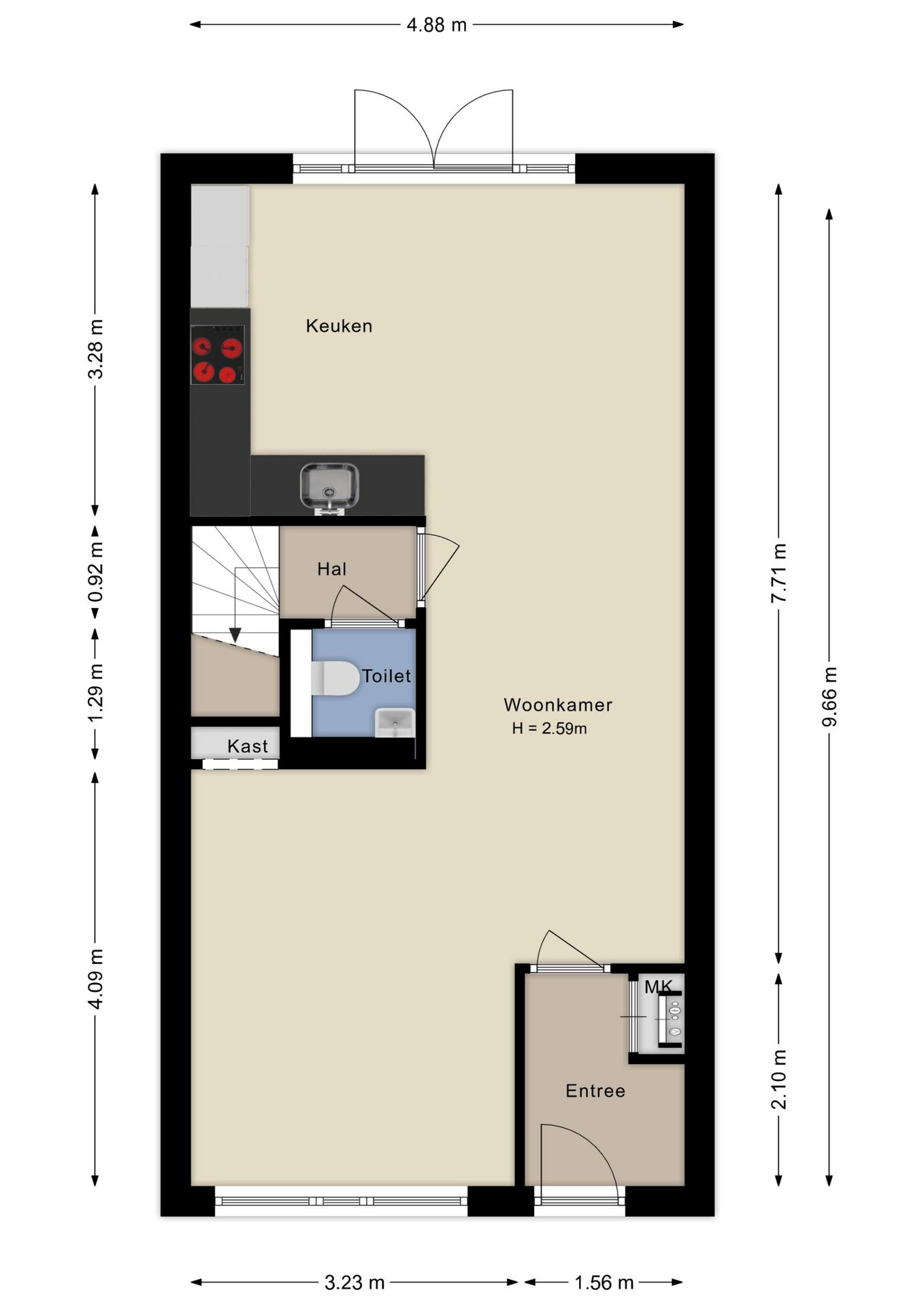 Foto 34 van Kattenbroekerweg 52