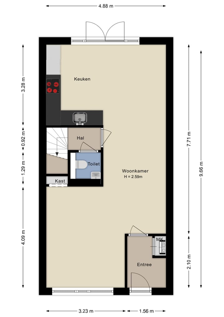 Foto 34 van Kattenbroekerweg 52