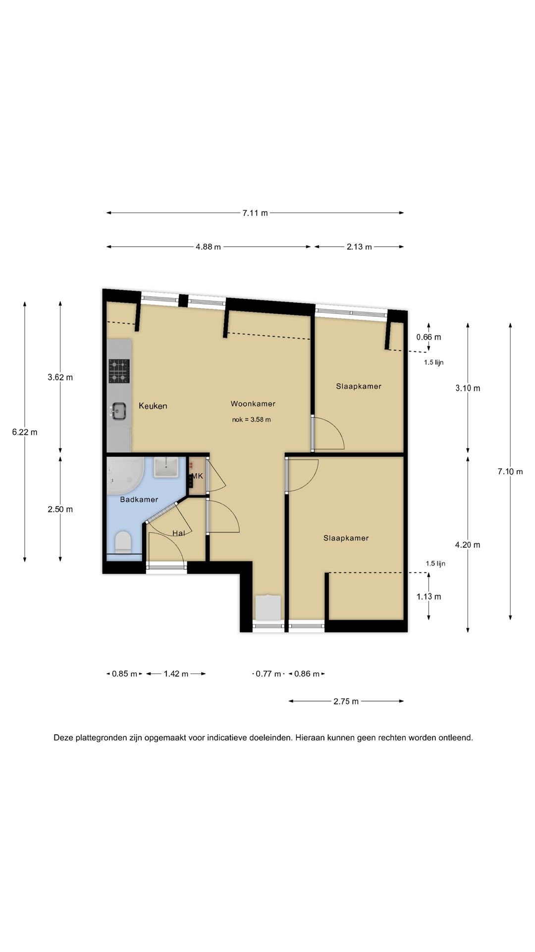 Foto 11 van Slaghekstraat 67-A03