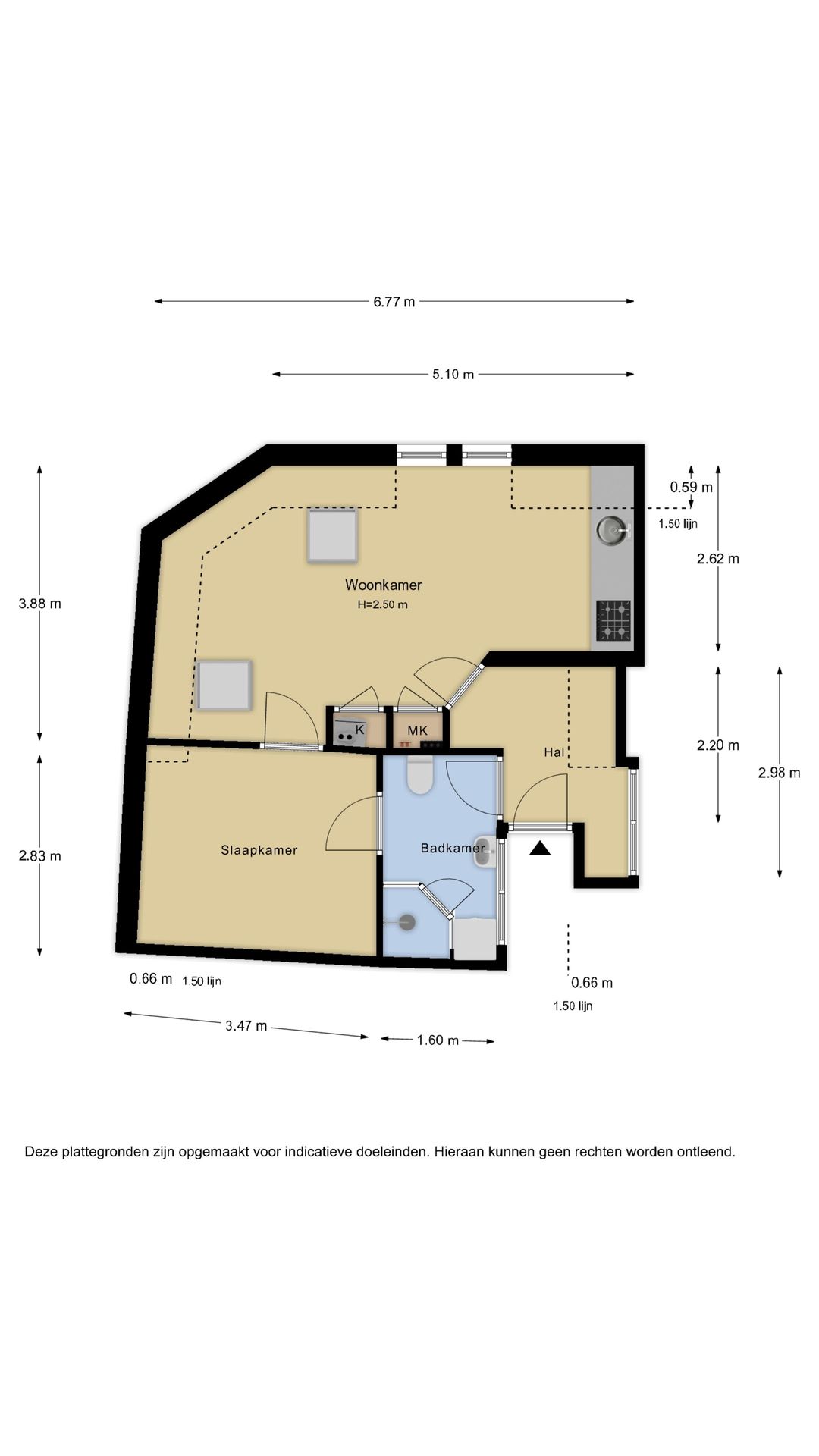 Foto 11 van Beijerlandselaan 52-A03