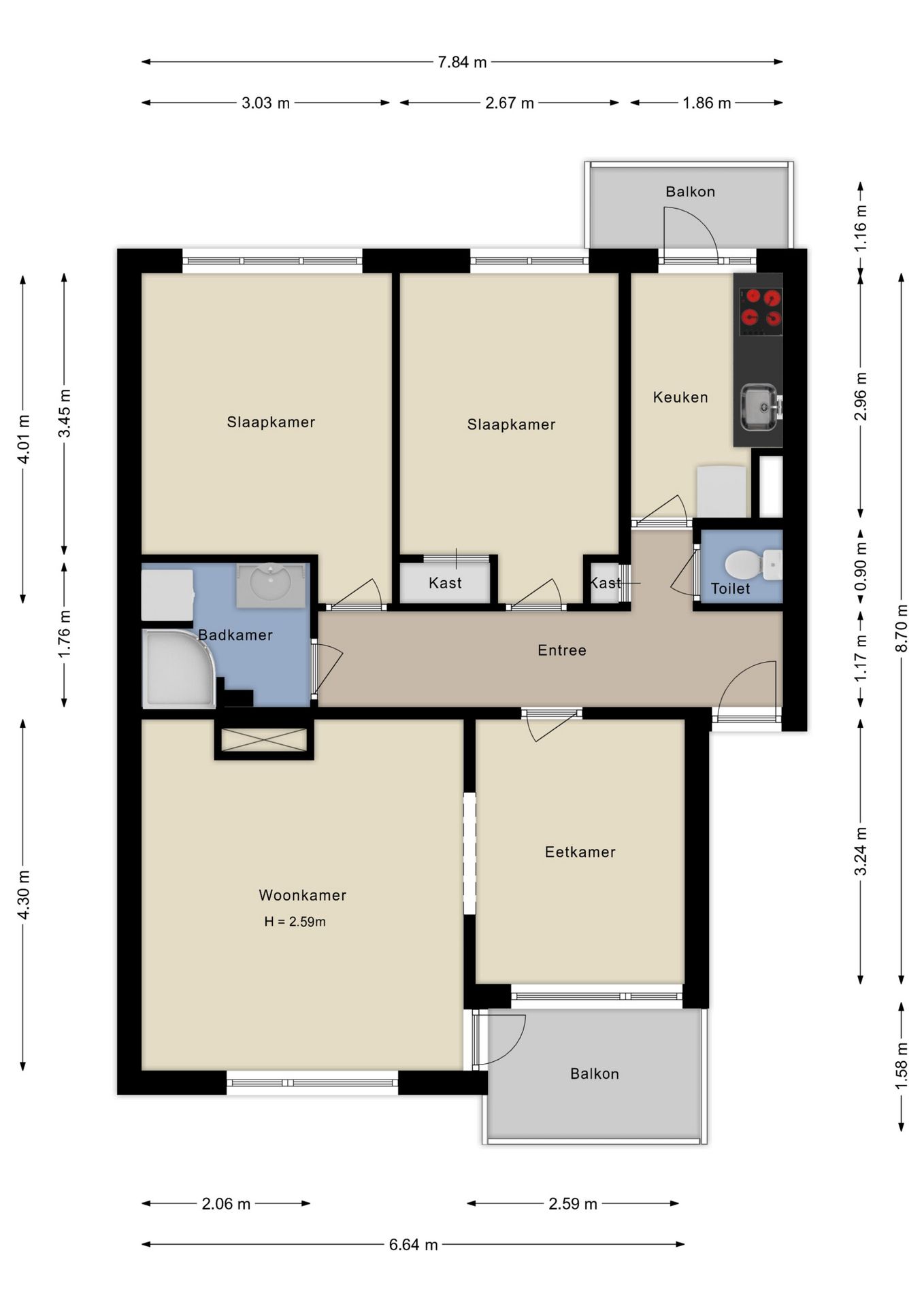 Foto 30 van Ahornstraat 26-2