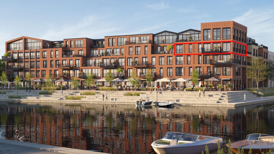 Foto 1 van Kade- en Haven appartementen (Bouwnr. 41-L)