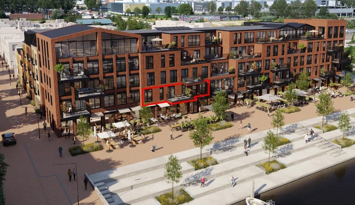 Foto 1 van Kade- en Haven appartementen (Bouwnr. 15_F)