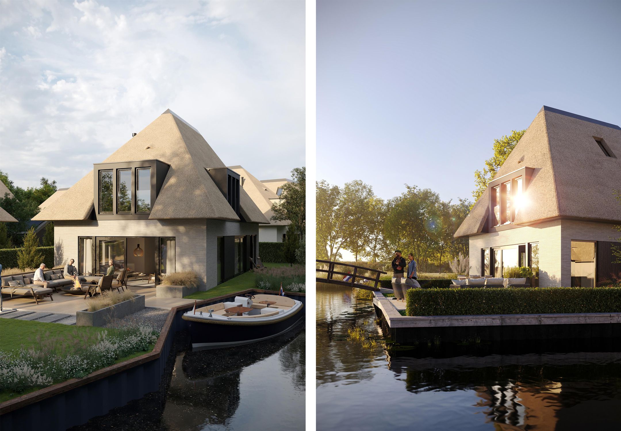 Foto 3 van De Eilanden - Rietgedekte (Bouwnr. 8)