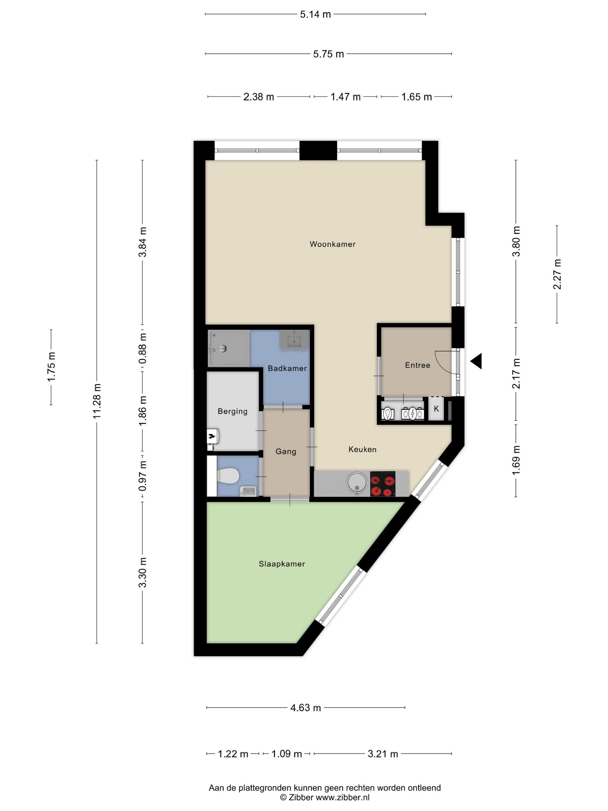 Foto 21 van Monsterstraat 4-A