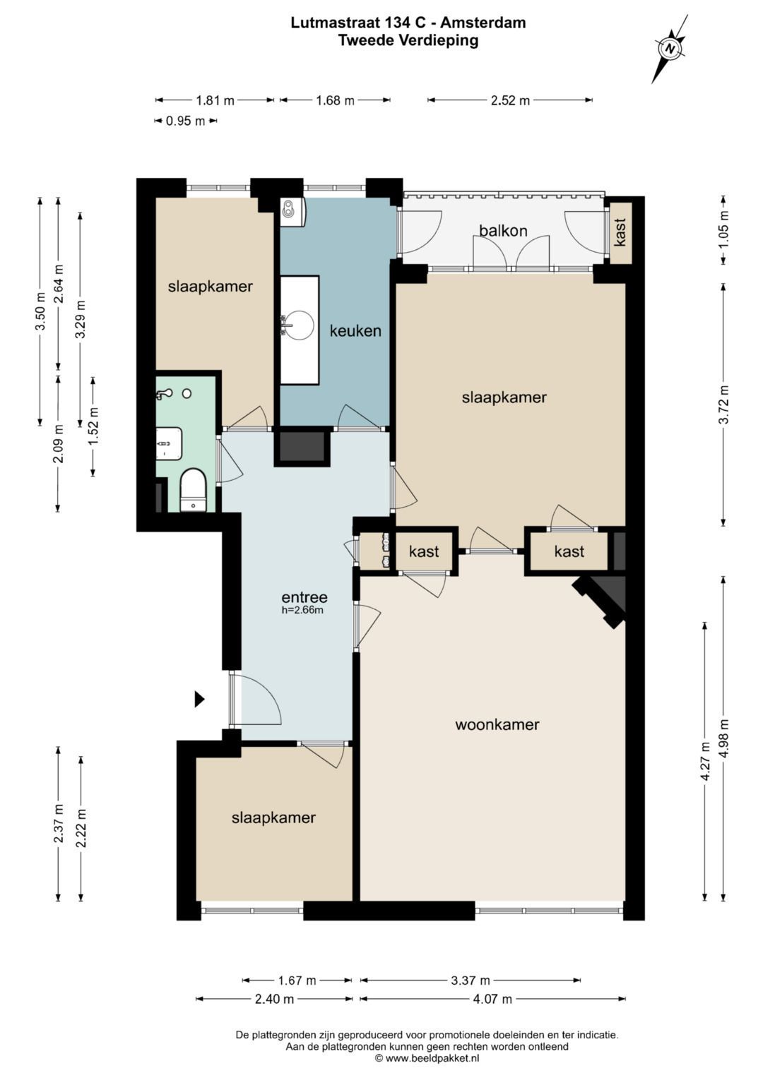 Foto 33 van Lutmastraat 134-C2