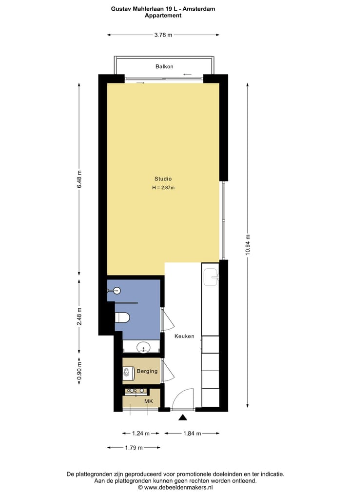 Photo 29 of Gustav Mahlerlaan 19-L