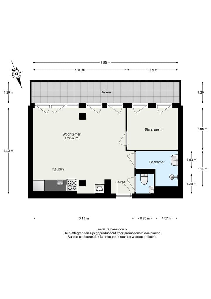 Foto 37 van Van Vollenhovenstraat 3-911