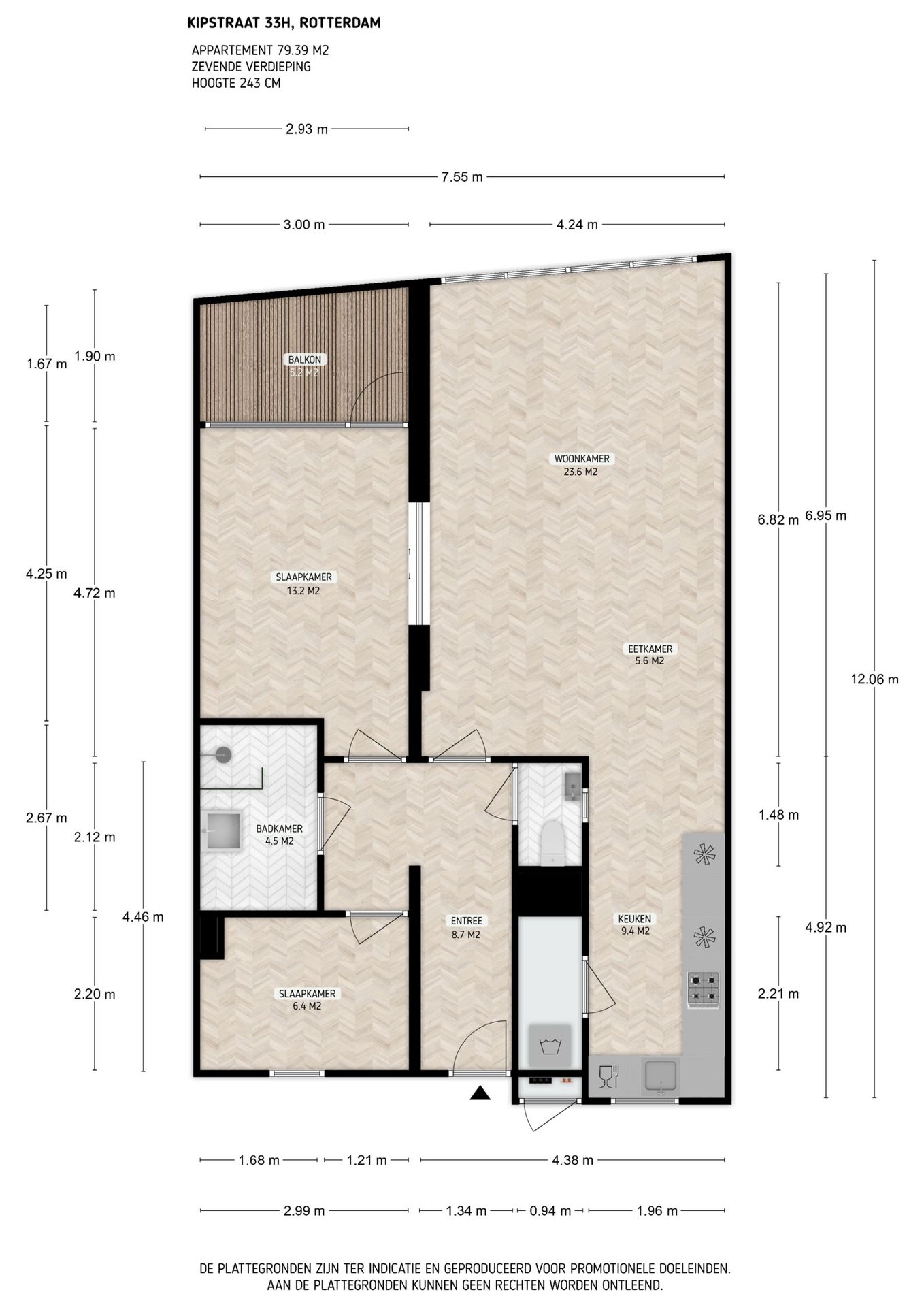 Foto 29 van Kipstraat 33-H