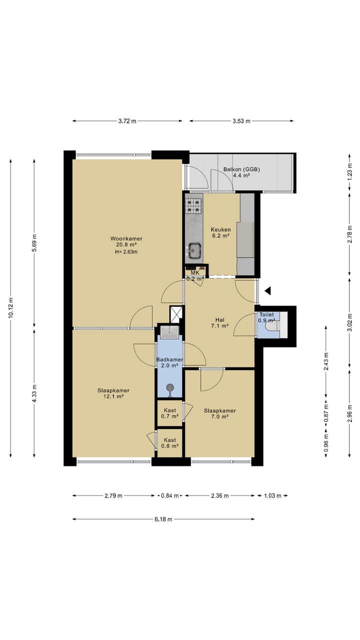 Foto 33 van Molenstraat 305