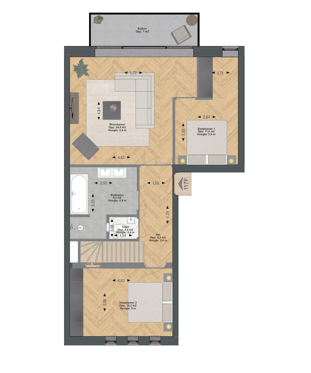 Foto 57 van Apollolaan 117-F