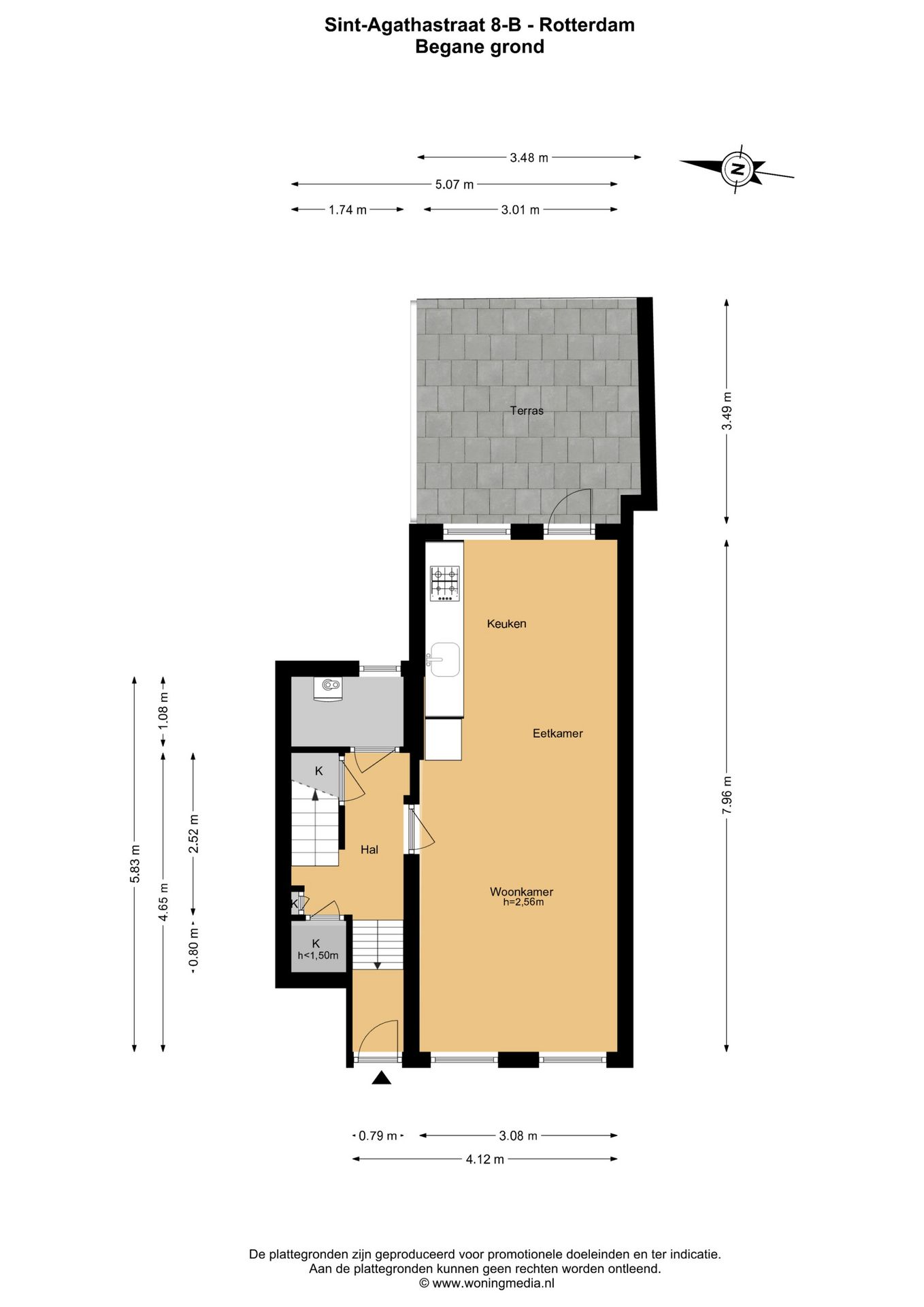 Foto 20 van Sint-Agathastraat 8-B