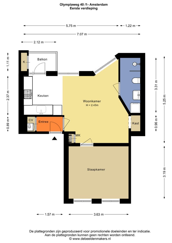 Foto 24 van Olympiaweg 40-1
