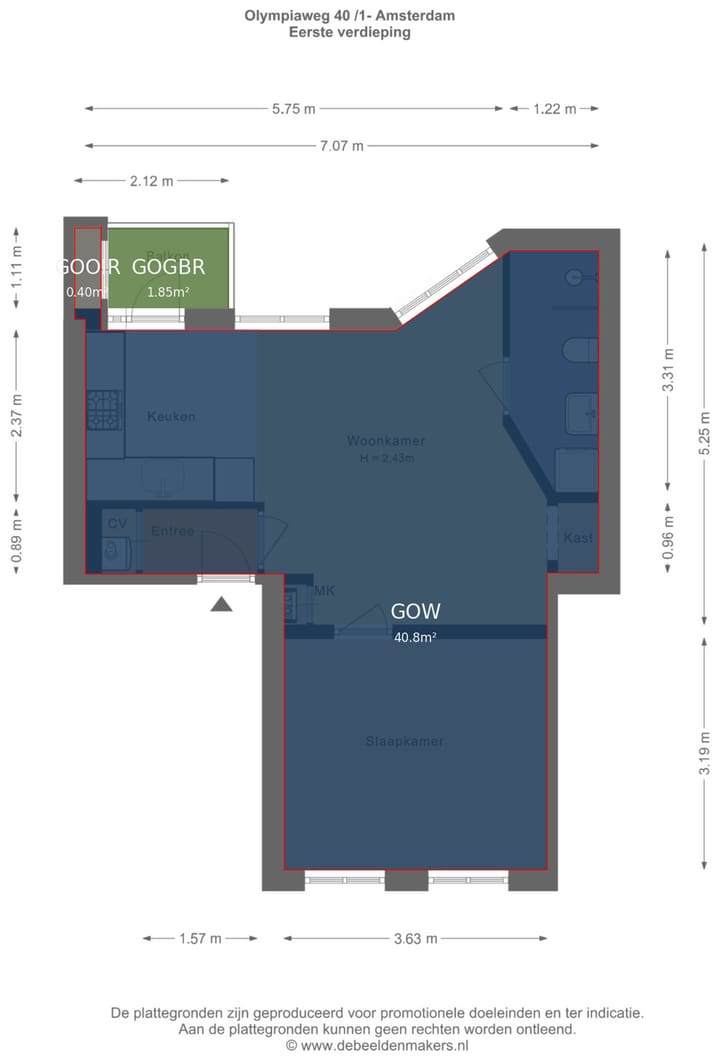 Foto 26 van Olympiaweg 40-1