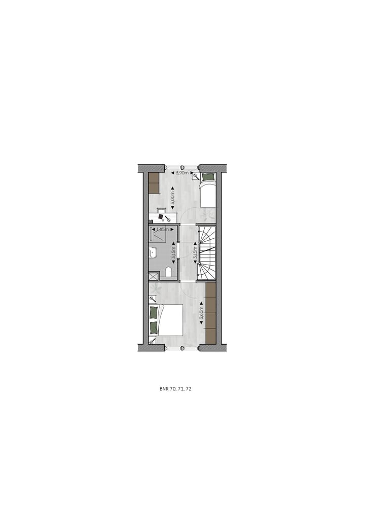 Foto 5 van Bouwnr. (Bouwnr. 72)