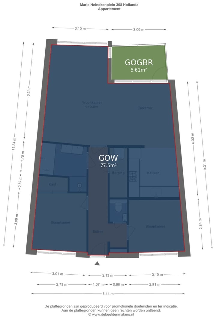 Foto 32 van Marie Heinekenplein 308