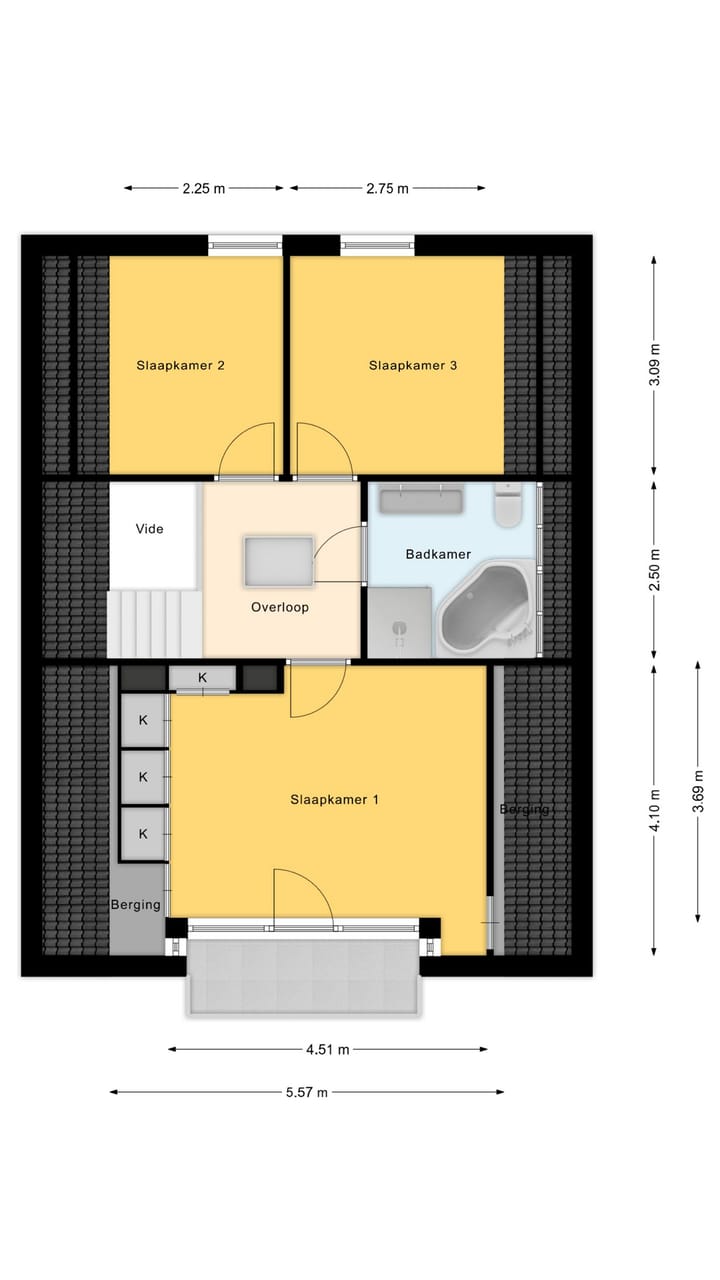Foto 28 van Denekamperstraat 23-A