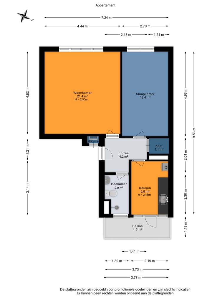 Foto 22 van Tweede Egelantiersdwarsstraat 67