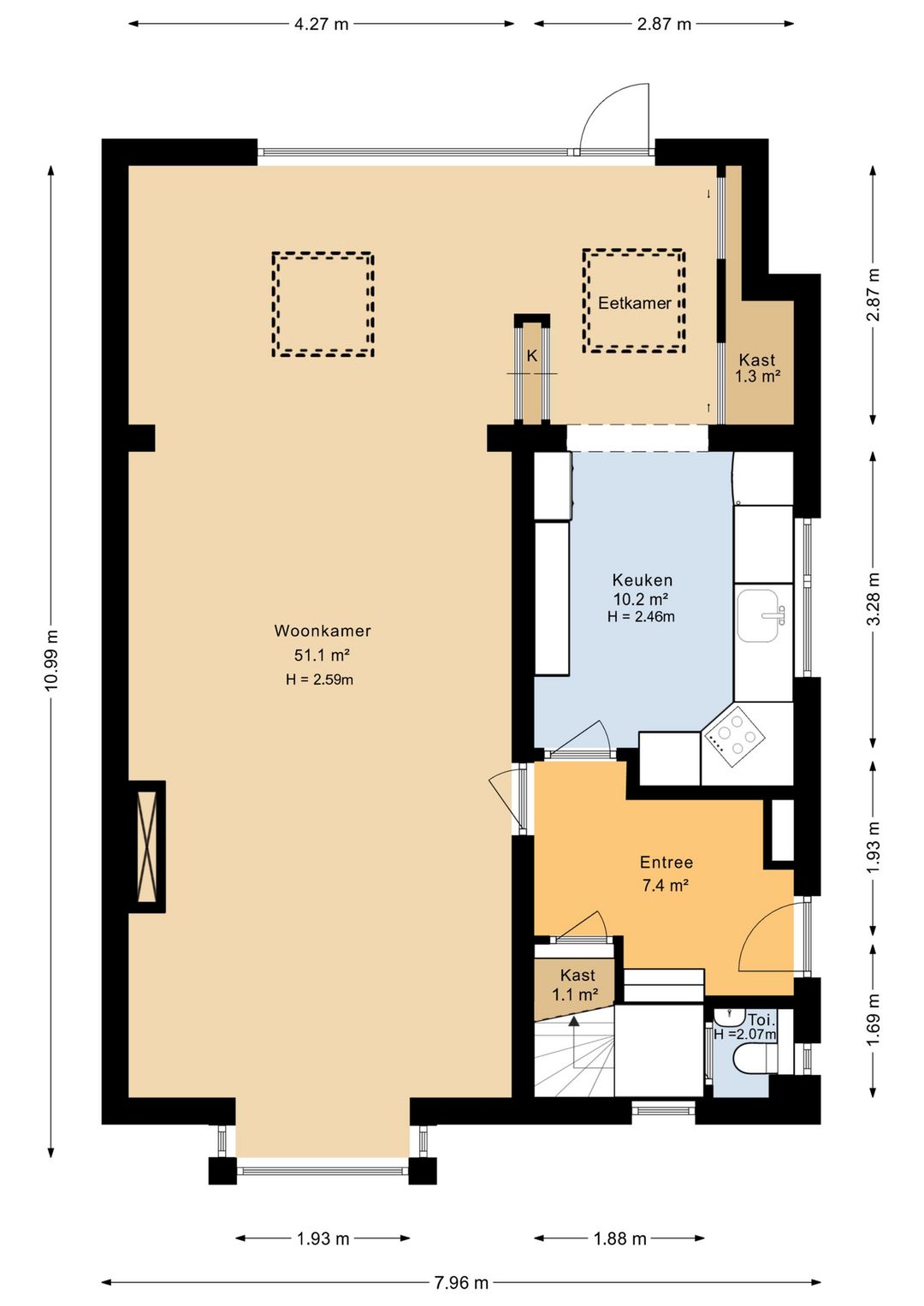 Foto 56 van Van Borsselestraat 3